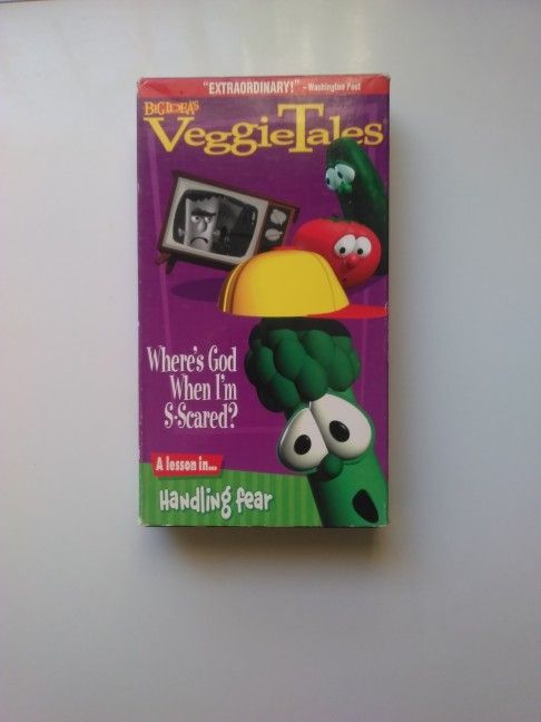 Veggietales: Where's God When I'm Scared? VHS