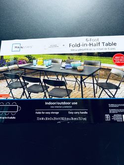 3 Folding Tables – 2 Large and 1 Small