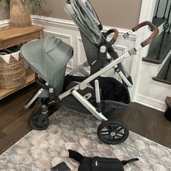 Uppababy Vista , rumble seat V2 double stroller