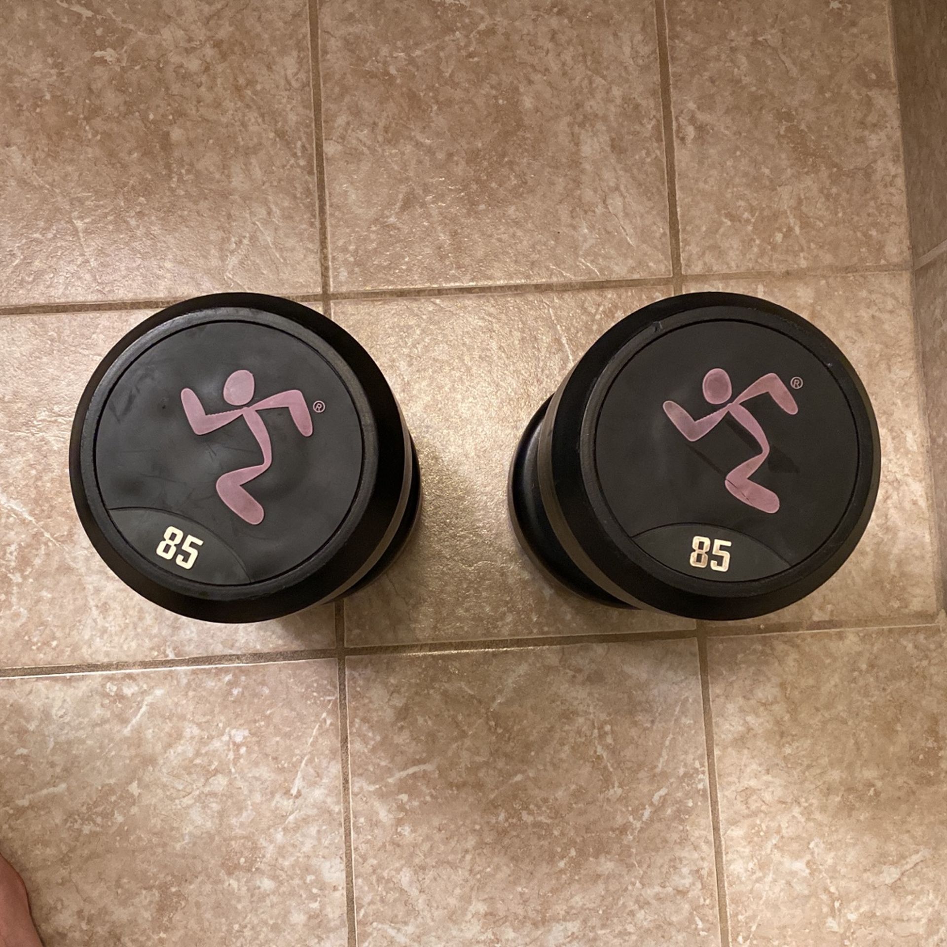 85 Lb Dumbbell Pair