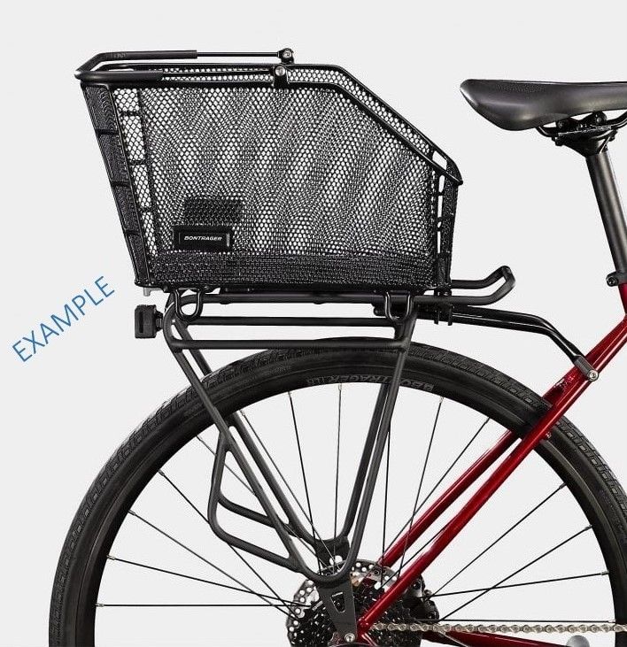 Bontrager Bicycle MIK Trunk Wire Basket and Rear Rack for Sale in ...