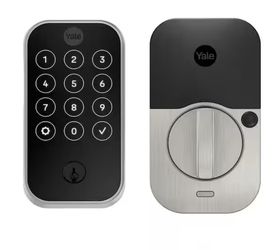 Shop Yale Assure Lock 2; Smart Door Lock with WiFi and Touchscreen Keypad; Satin Nickel