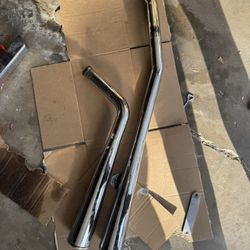 2 Into 2 Custom Harley Exhaust