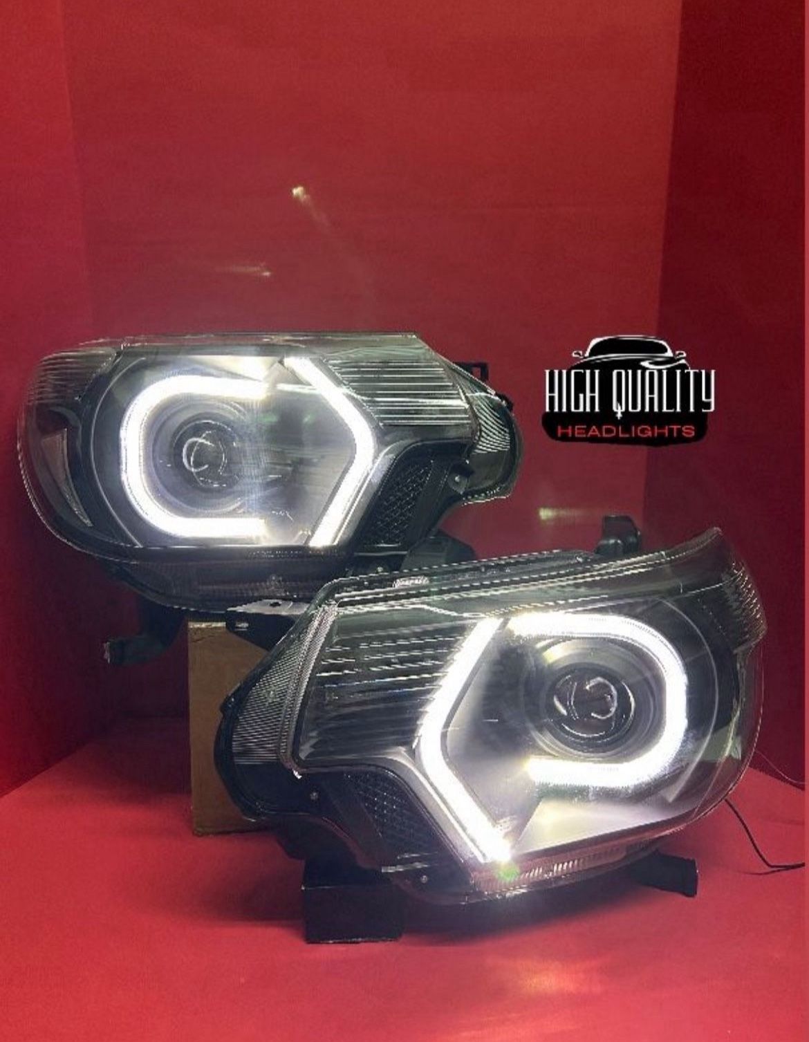 Toyota Tacoma 2012. 2015 headlights.