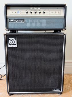Ampeg V-4B Reissue + SVT-410HLF Stack