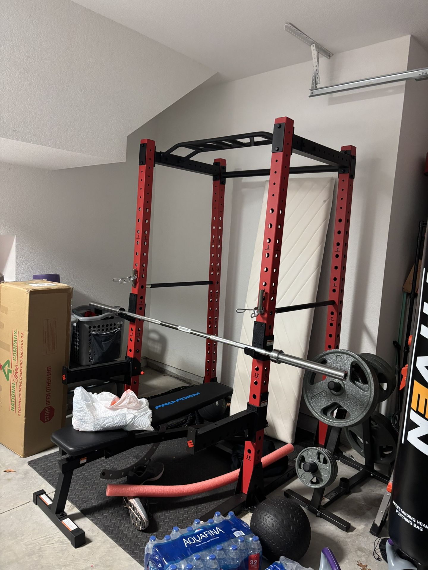 Weight Rack & Bar