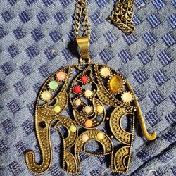 Vintage Bohemian Elephant 