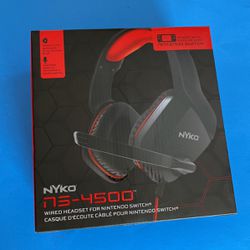 Nyko gameing headphones for nintendo switch 