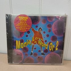 Monie Love - In A Word Or 2 Classic Hip Hop 1993 Cd Sealed