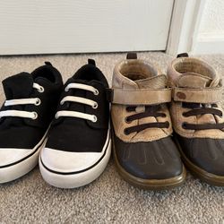 Toddler Boy Boot And Sneaker Bundle Size 8