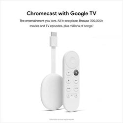 Google Chromecast with Google TV ( 4K )