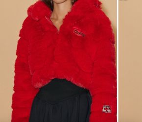 Mickey mouse faux jacket
