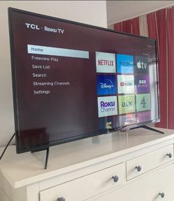 43 inch TCL Roku TV