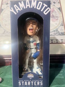 Yamamoto Dodgers 2025 World Champion Bobblehead