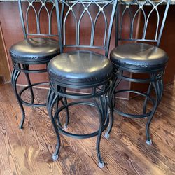 Set Of 3 Bar Stools