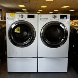 LG Electric Washer Dryer Set both Works Perfectly 1216 Hartford Turnpike Vernon CT 