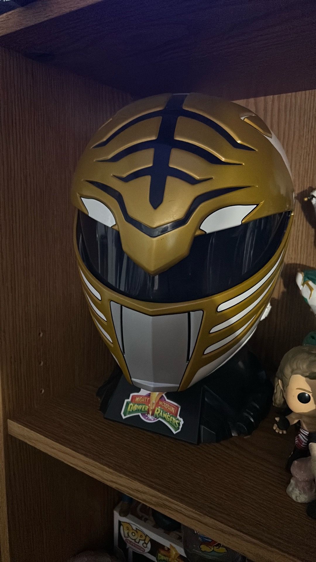 White ranger Mask With Box