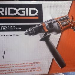 Heavy-Duty 1/2 In 2- Speed Hammer Drill 