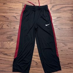 Boys Black Nike Track Pants
