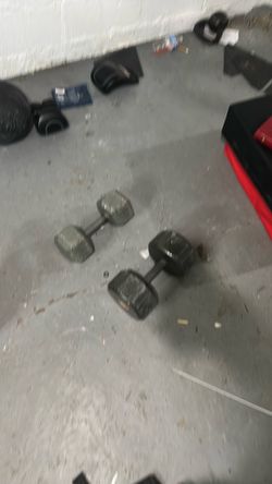 40 lbs dumbbells