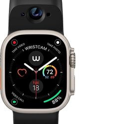 🎁 Wristcam, Smart Dual-Camera Band for Apple Watch (Apple MFi Certified), 8MP Sensor, Full HD Video/720P Sport Mode, (New) Pro. ,WIFI