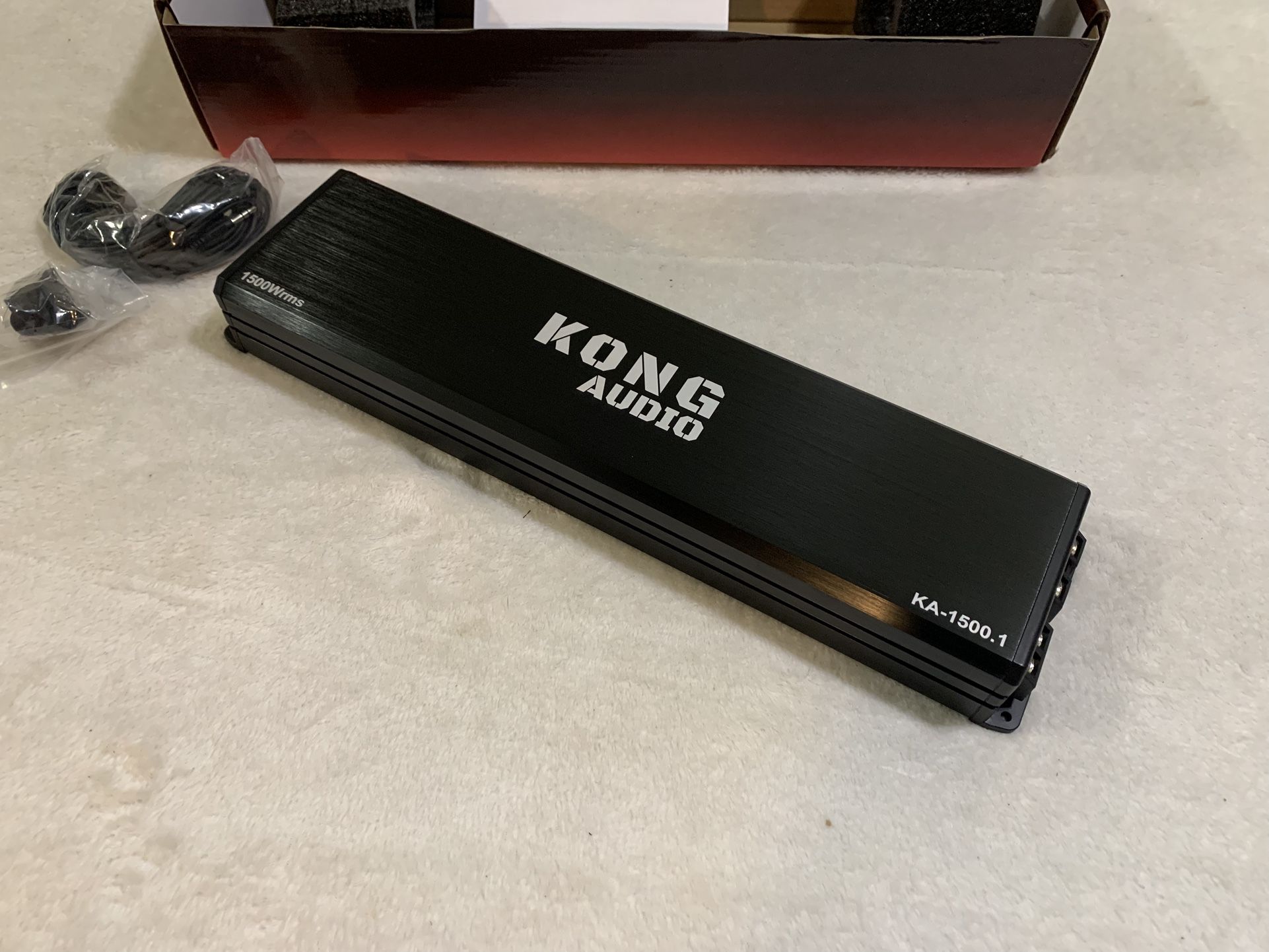 Brand New Kong Audio 3000wmax/1500wrms  Mono Block Slim Compact Car Bass Amplifier  $150 Each  