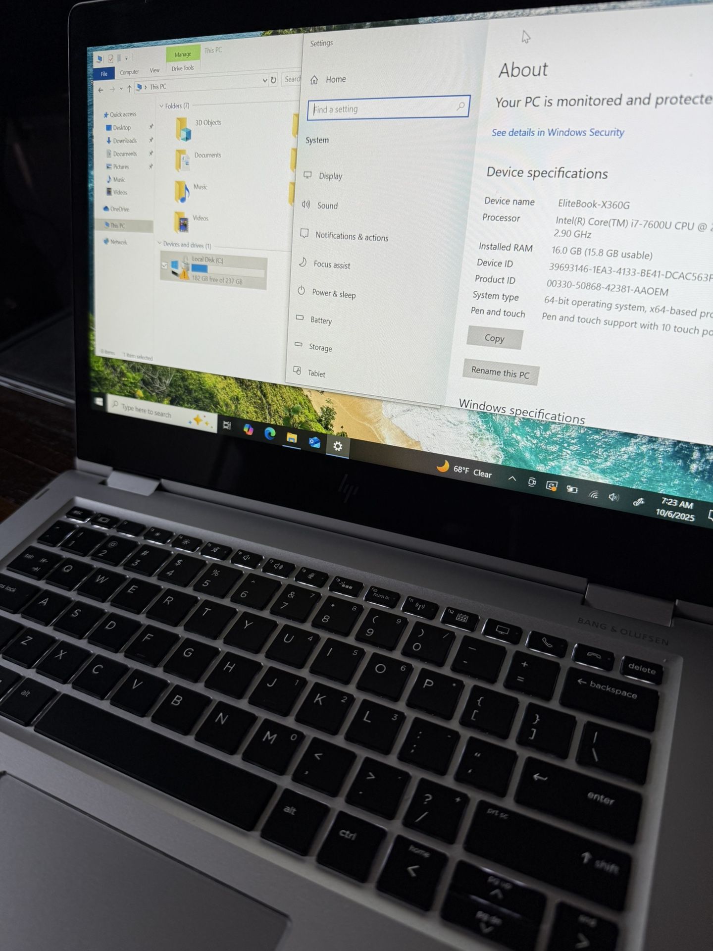 HP Elitebook X360