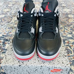 Nike Air Jordan Retro 4 Bred Reimagined Men’s Size 10.5