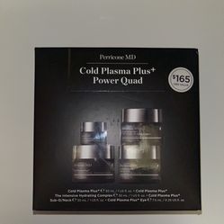 Perricone MD Cold Plasma+ Power Quad Set - 3.25 oz Total Gift Set - NEW IN BOX -