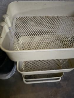 3 tier cart with wheels