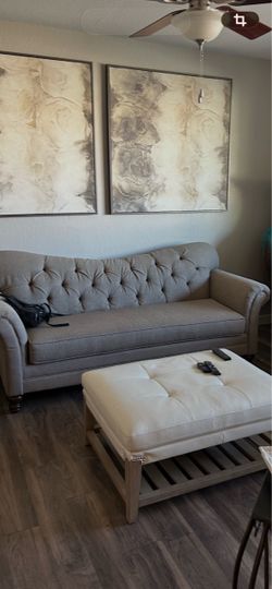 Like new sofa pet free, smoke free bug free home