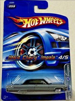 2006 Hot Wheels 1964 Chevy Impala #059