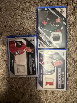 Upper Deck NHL Hockey Jersey Relic Cards Lot of 3