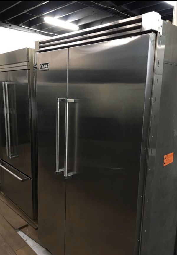 Viking Professional 48” inch BuiltIn Fridge / Refrigerator Side by