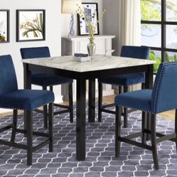 New Years Special 5 Pcs Counter Height Set
