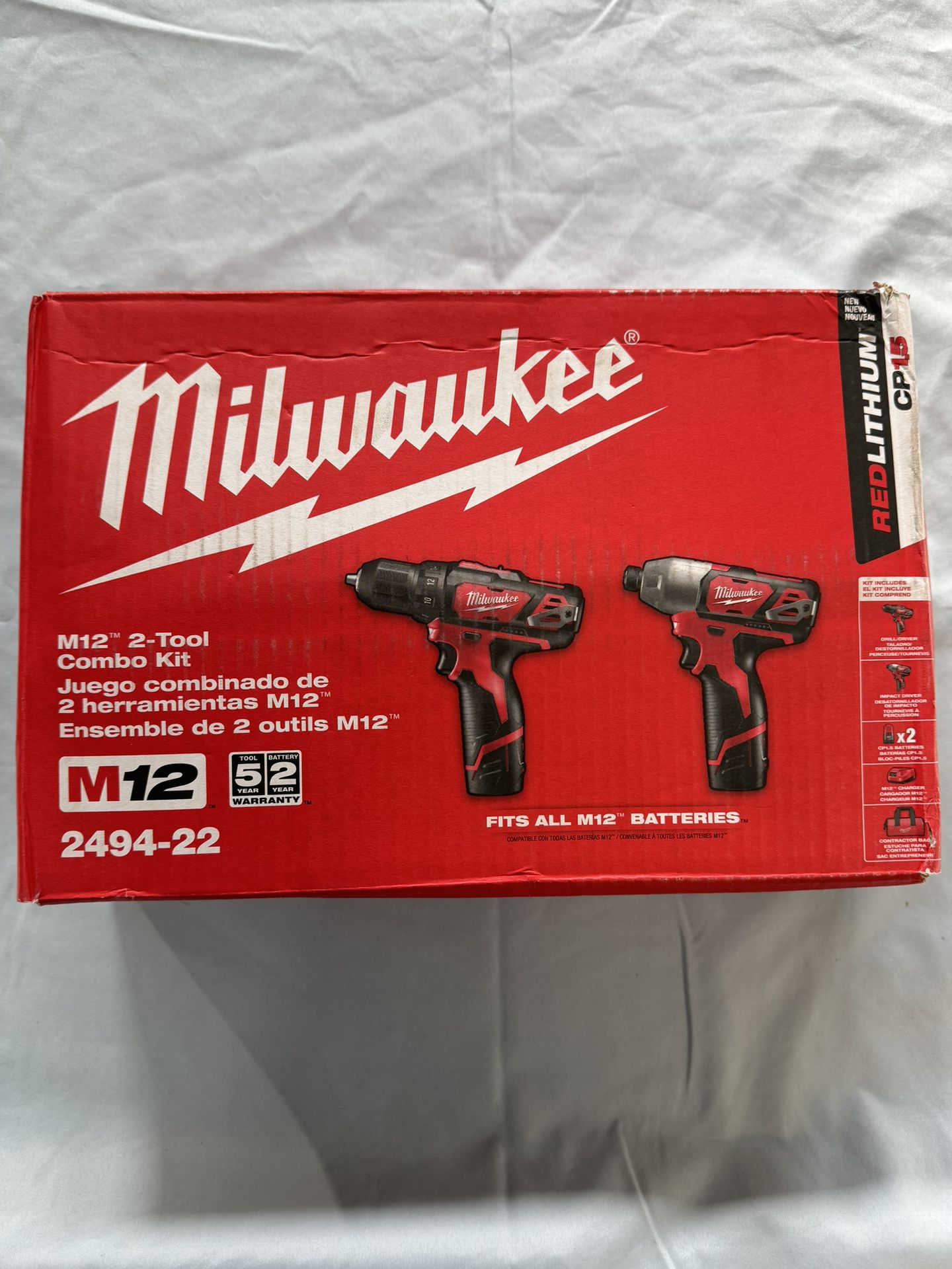 Milwaukee Drill/Impact Combo Kit