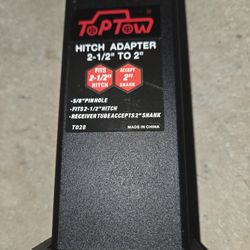 Extension for a hitch...