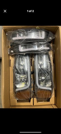 01-06 Gmc Denali Headlights Led/Drl