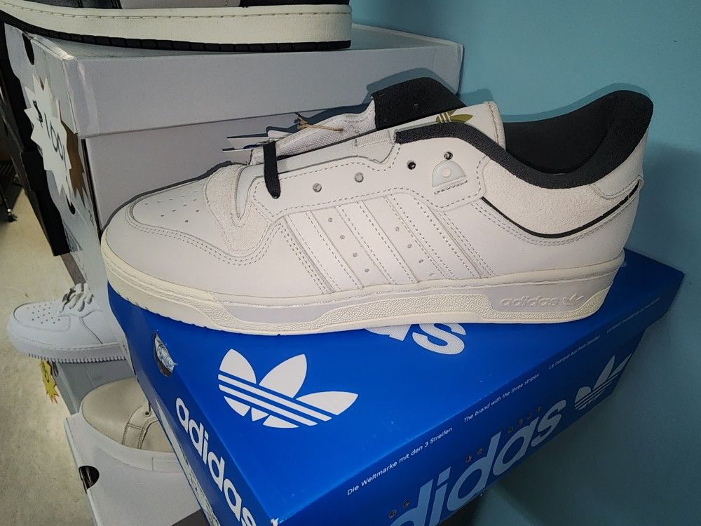 Adidas Rivalry (Ewing Low) Men's Shoes, Size 12 - Brand New