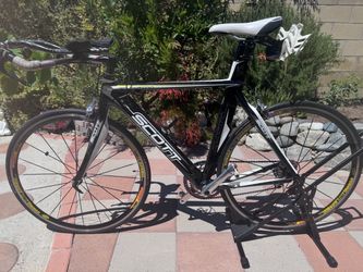 2008 Scott Plasma Pro Carbon Fiber Tri-bike Medium Frame