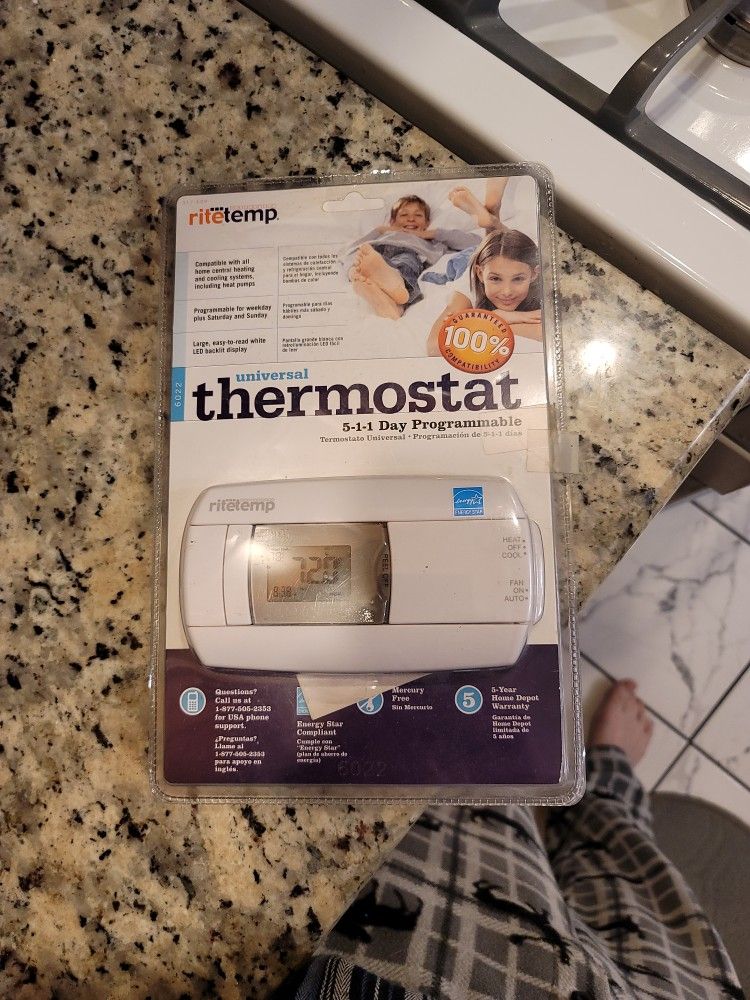 New Ritetemp Thermostat