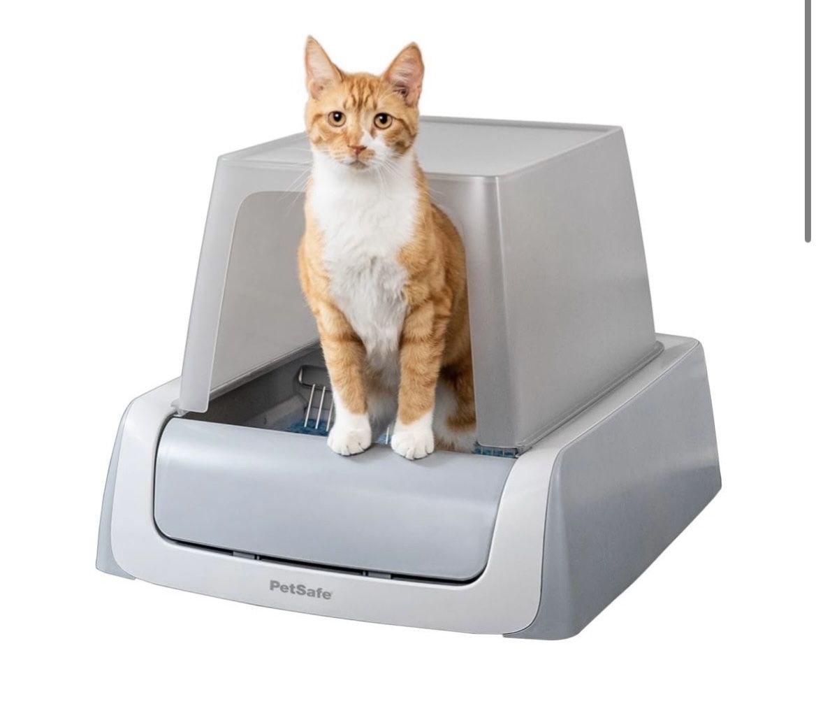 PetSafe ScoopFree Crystal Pro Self Cleaning Cat Litter Box,