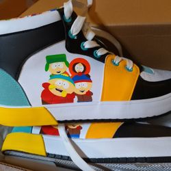 South Park High Top Sneakers Size 7