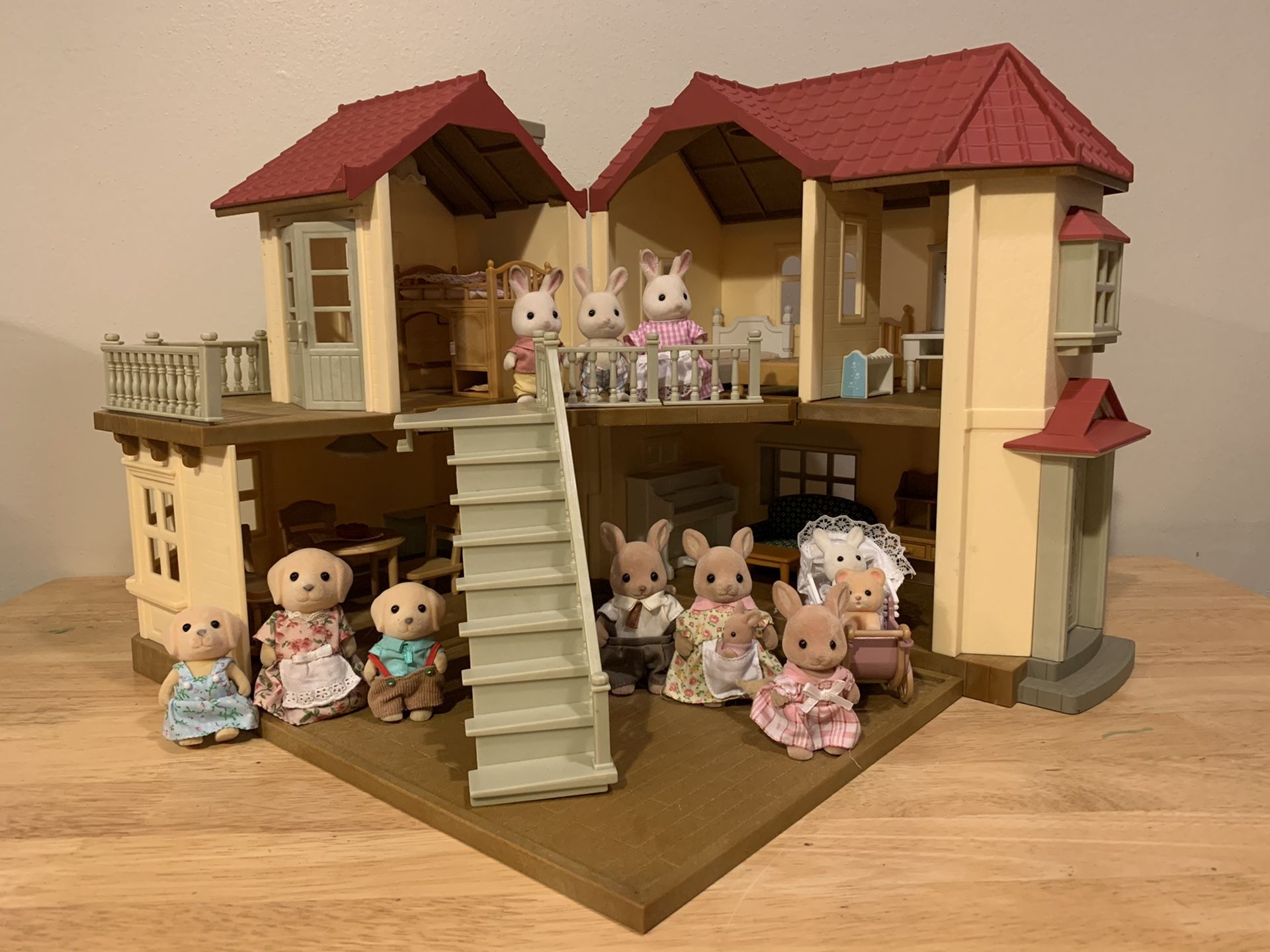 Calico Critters With House