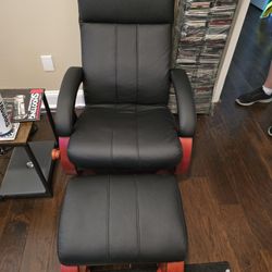Reclining & Massaging Chair With Ottoman 