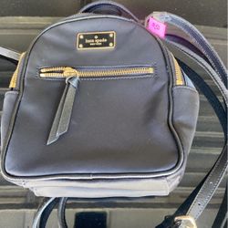 Kate Spade Mini Backpack Purse “Like New”