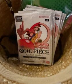 Round 1 One Piece Card Game Booster Packs