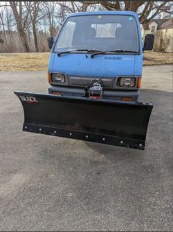 1993 Daihatsu Hijet 4WD Kei truck + Plow (cash or trade for Wrangler or Skid Steer)