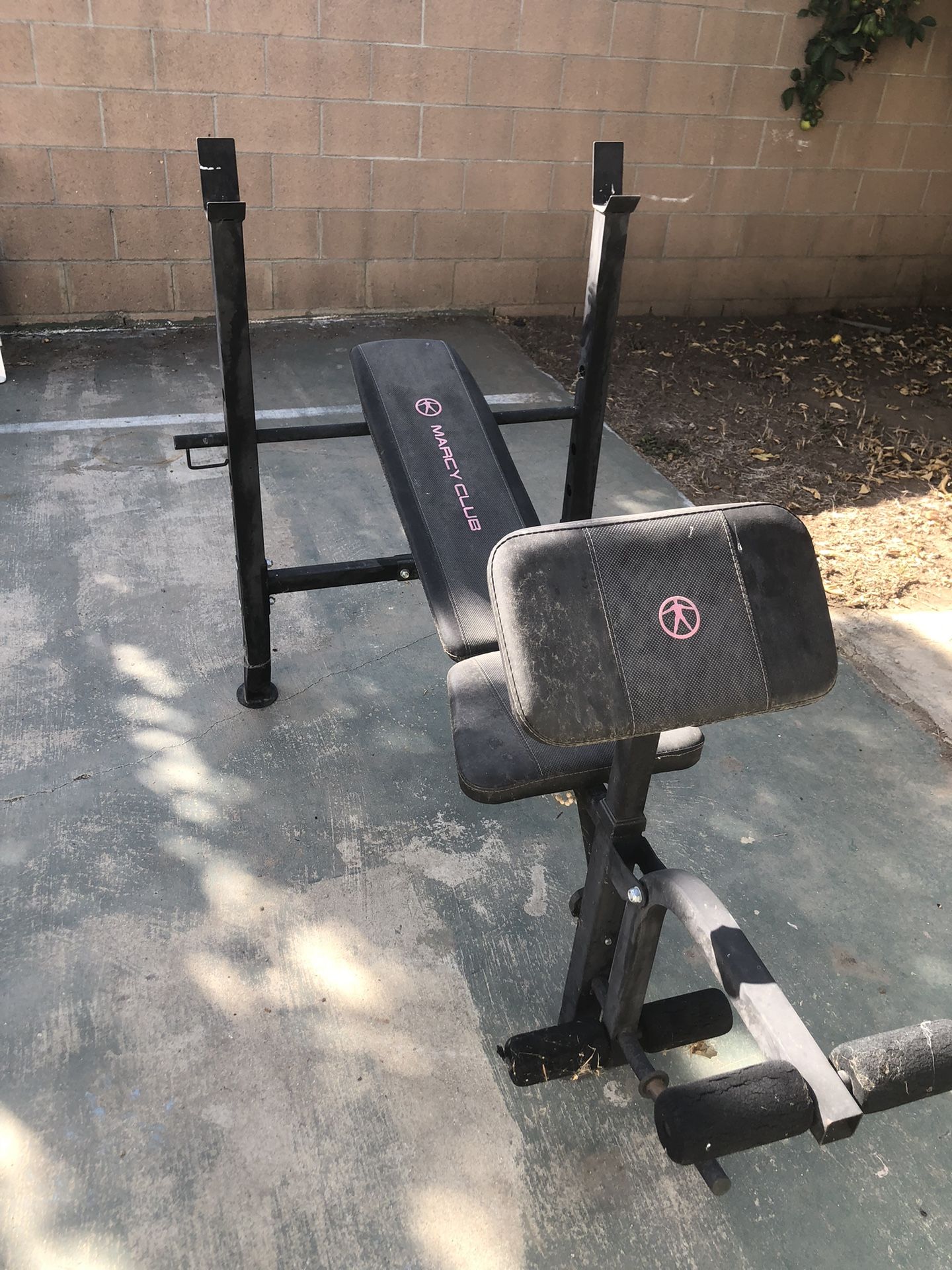 Marcy Club Bench Set With Multi Function