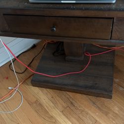 Wooden Table Stoop